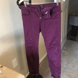 Purple high rise Urban Outfitters skinny pants